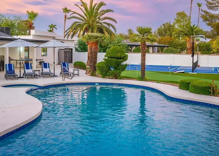 Multimillion Resortvillawaterslidepickleball Courtputtting Greenspagameroom Scottsdale