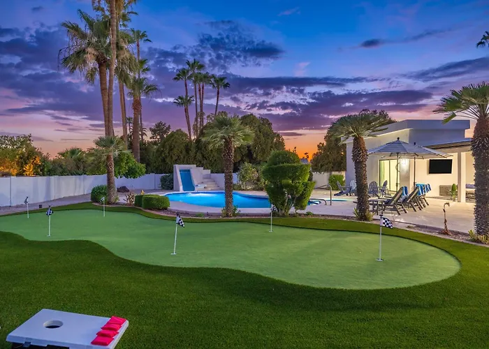 Multimillion Resortvillawaterslidepickleball Courtputtting Greenspagameroom Scottsdale