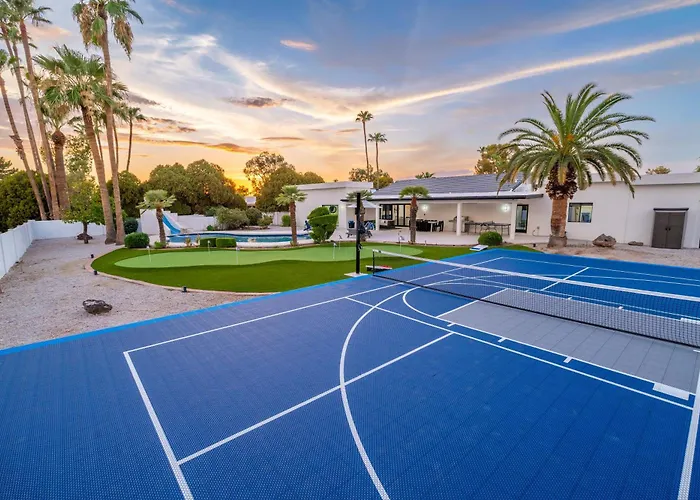 Holiday home Multimillion Resortvillawaterslidepickleball Courtputtting Greenspagameroom Scottsdale