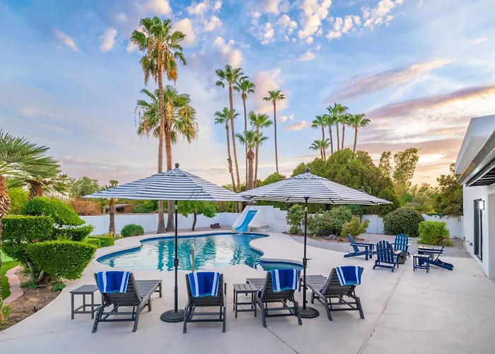Multimillion Resortvillawaterslidepickleball Courtputtting Greenspagameroom * Scottsdale